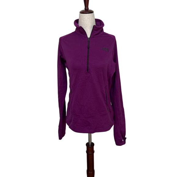 THE NORTH FACE Women's Lightweight Quarter Zip Jacket Size M - Picture 1 of 8